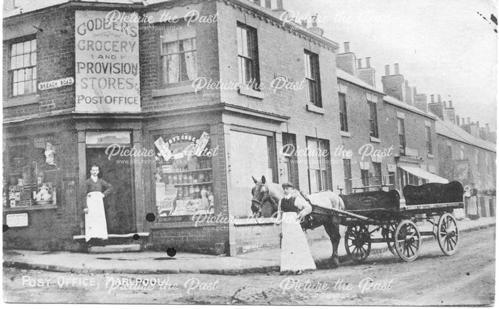 Post Office, Ilkeston Road, Marlpool, c 1900s