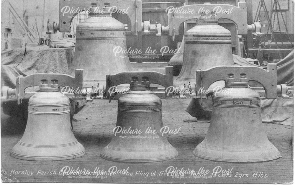 Picture of five church bells