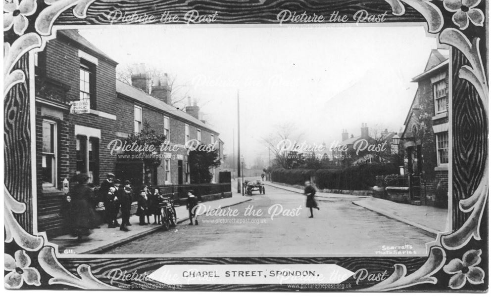 Chapel Street, Spondon, c 1914