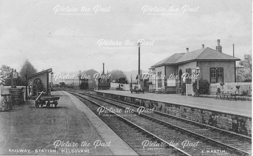 Railway Station, Melbourne, c 1905