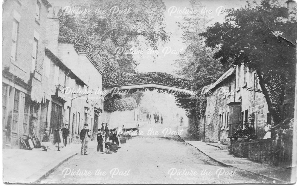 Shops and Bridge on King Street, Belper