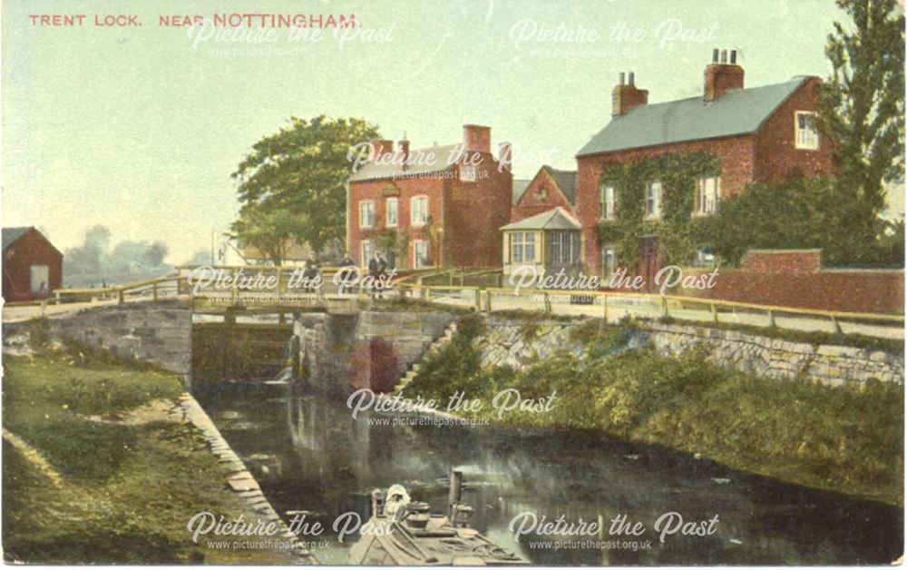 Trent Lock near Nottingham