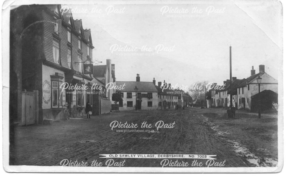 Old Sawley village, Sawley