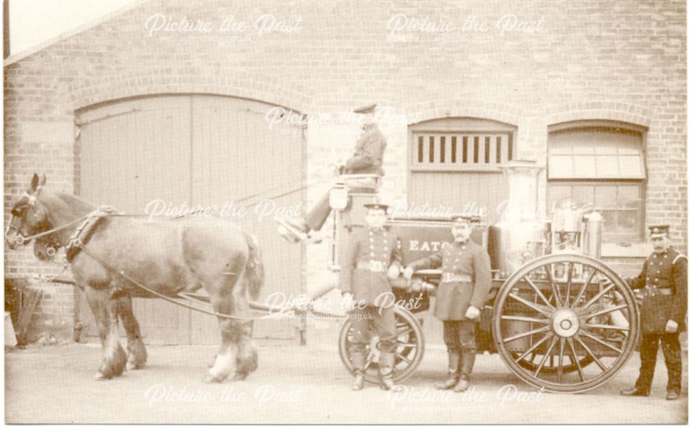 Fire Brigade, Tamworth Road, Long Eaton, c 1900