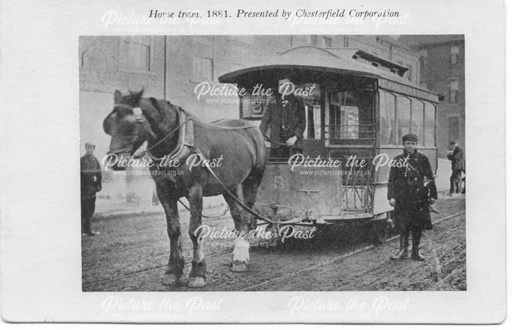 Horse drawn tram