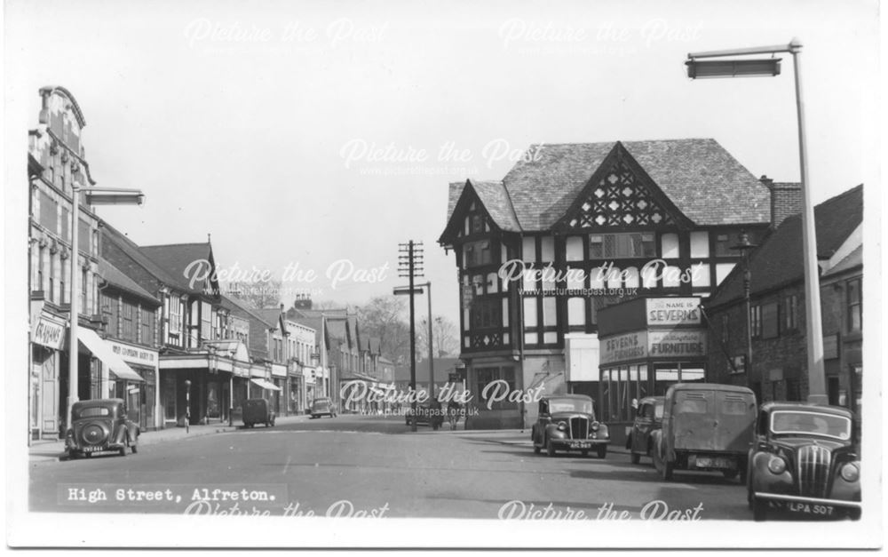 King Alfred PH, High Street, Alfreton, c 1930s