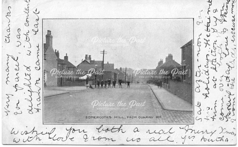 Somercotes Hill from Quarry Road