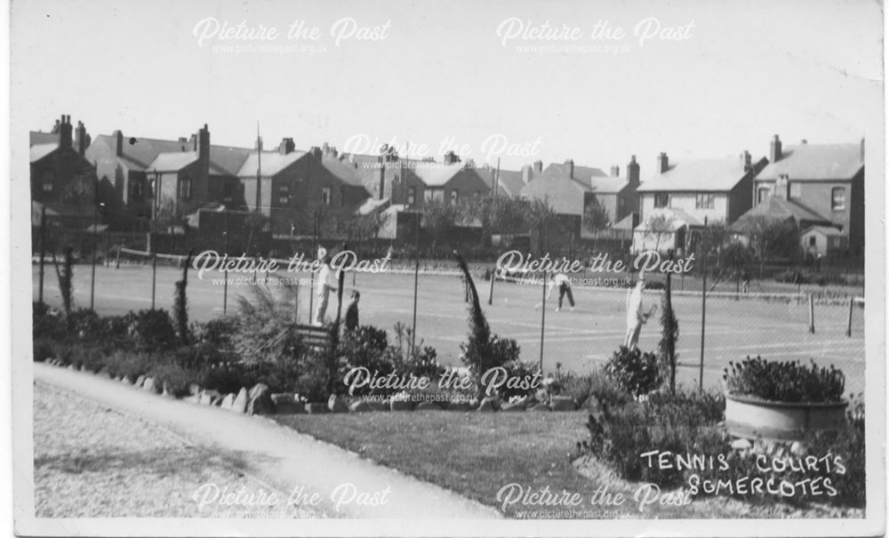 Tennis courts, Somercotes