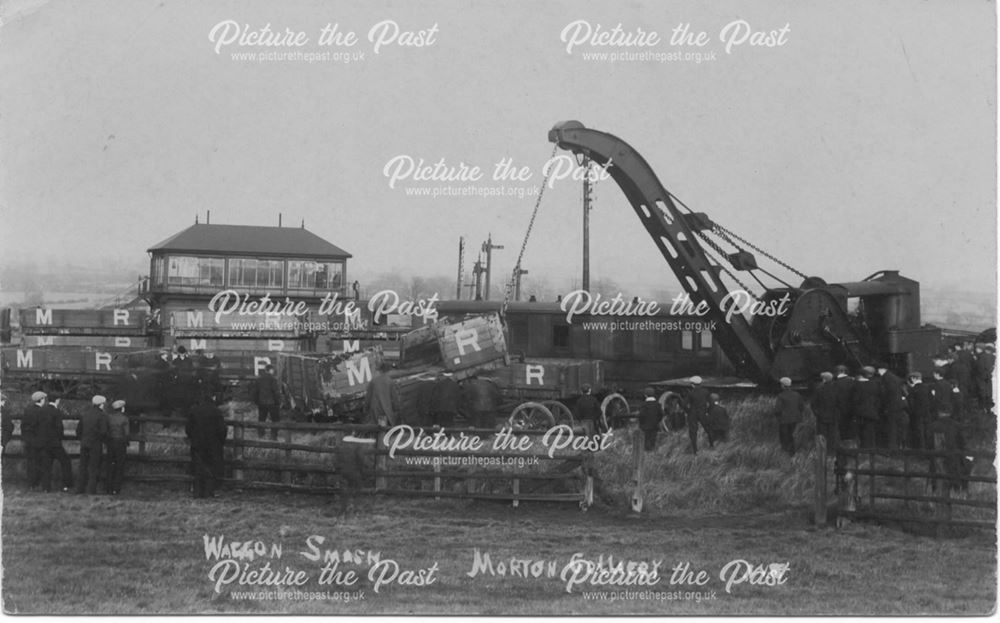 Waggon smash, Morton Colliery