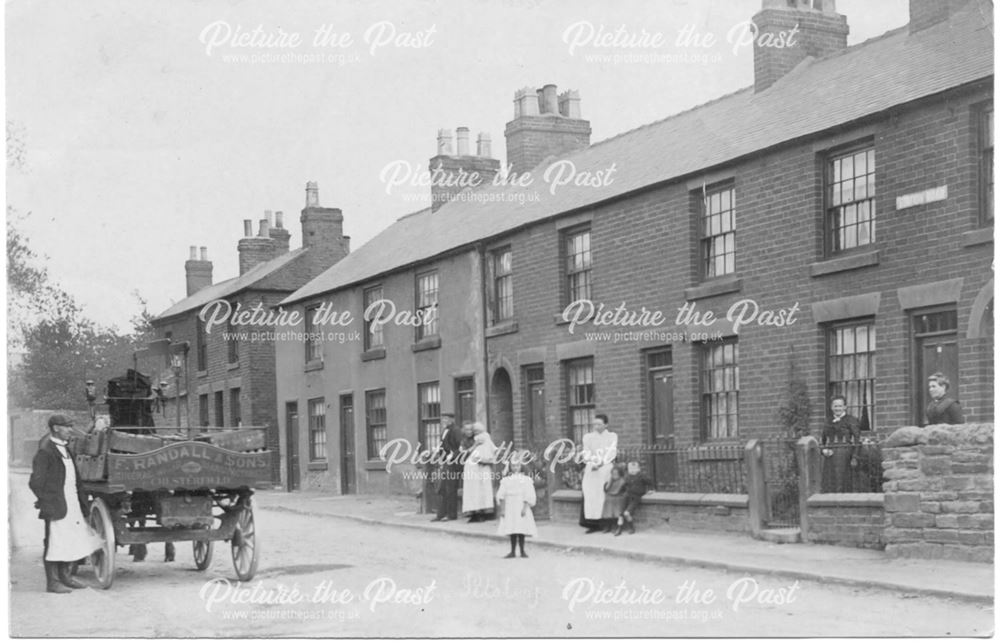 Station Road, Pilsley, c 1910 ?