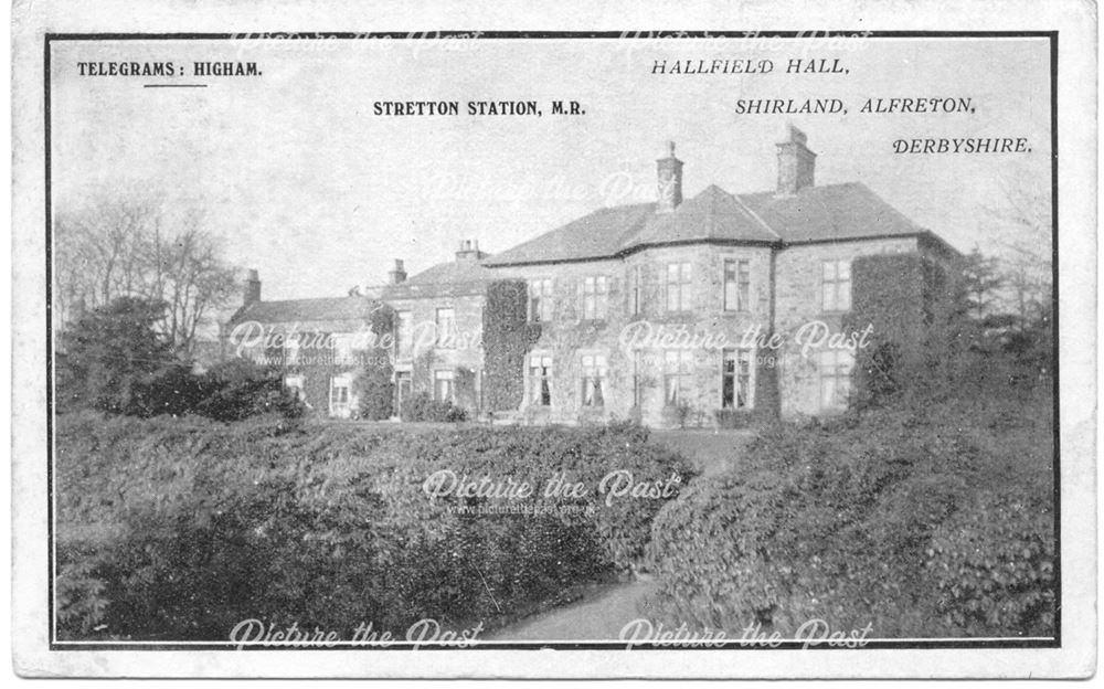 Hallfield House Shirland, Alfreton, Derbyshire