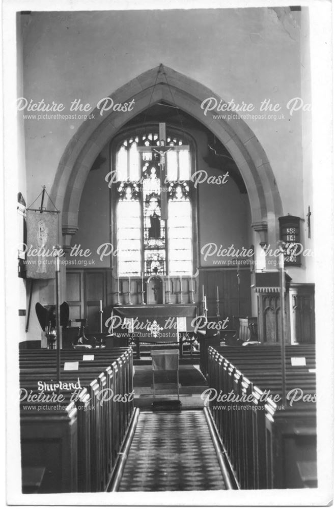 Shirland Church interior