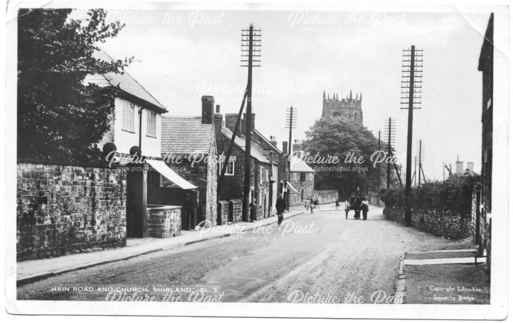 Main Road and Church Shirland