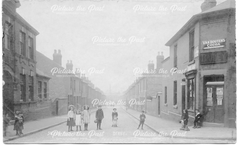 Silver Hill Road, Derby, c 1900s