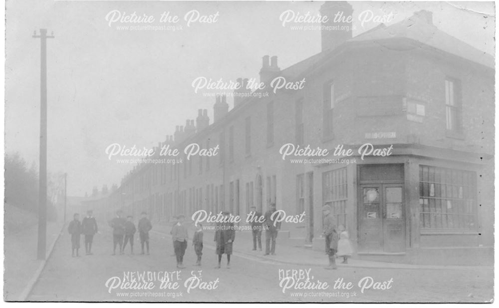 Newdigate Street, Peartree, Derby, c 1900s