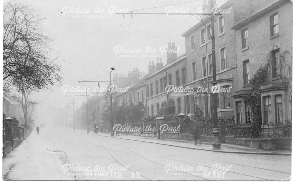 Uttoxeter Road, Derby, c 1900s