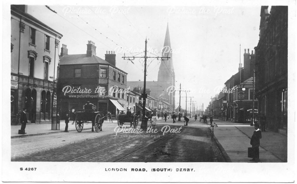 London Road South, Derby, c 1910s