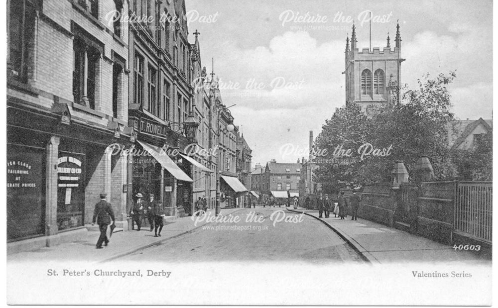 St Peters Churchyard, Derby, c 1910s