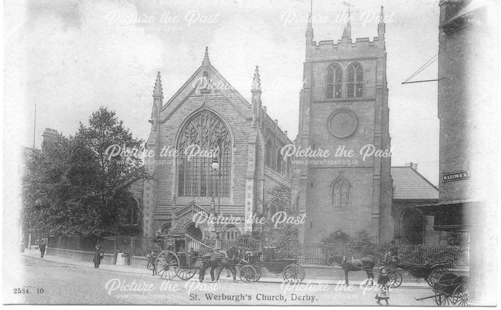 St Werburghs Church, Wardwick, Derby, c 1900s