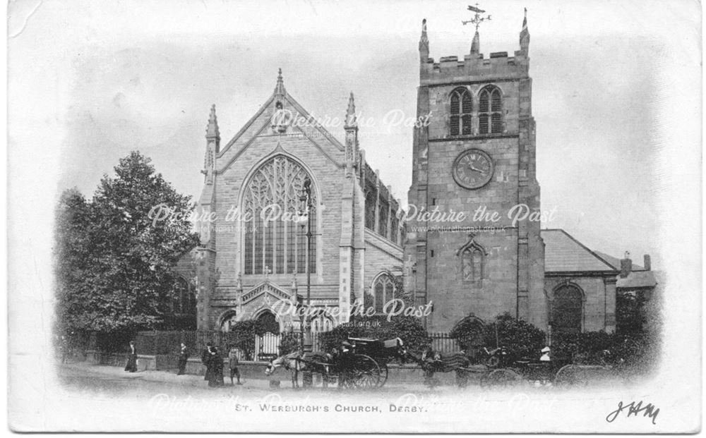 St Werburghs Church, Wardwick, Derby, c 1910s