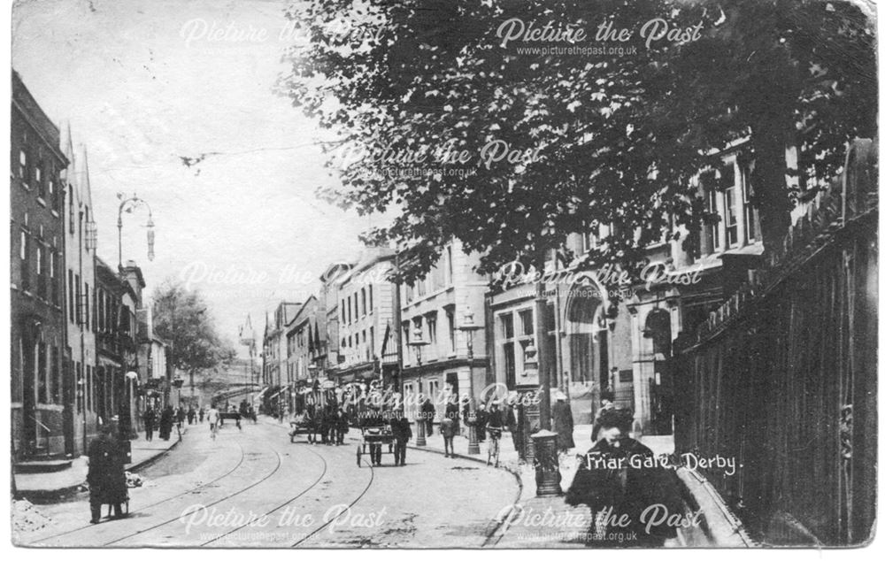 Friar Gate, Derby, c 1900s