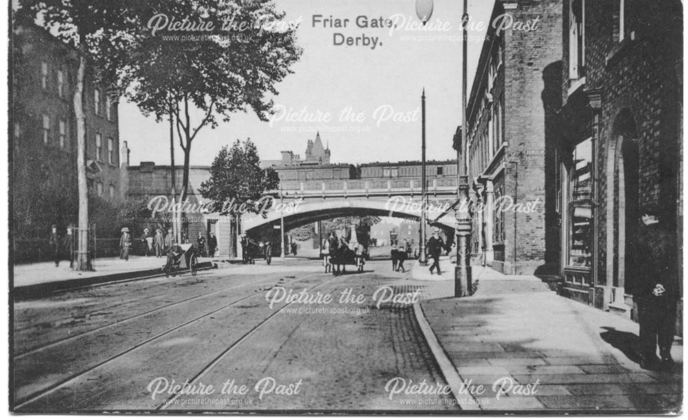 Friar Gate, Derby, c 1900s