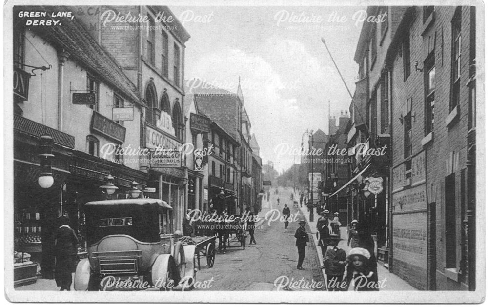 Green Lane, Derby, c 1910s