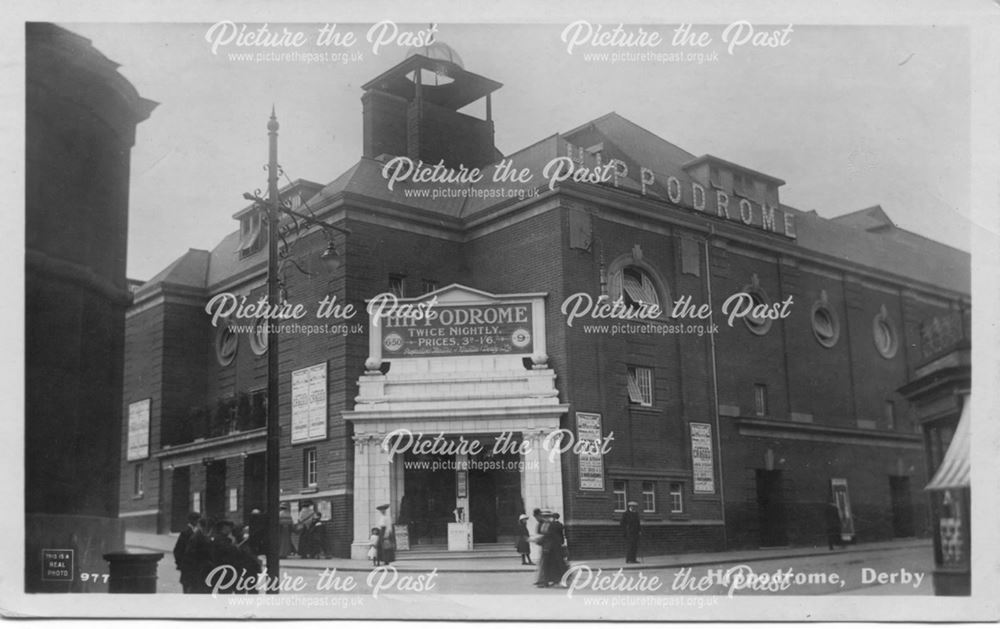 Hippodrome Theatre,  Green Lane, Derby, c 1910s