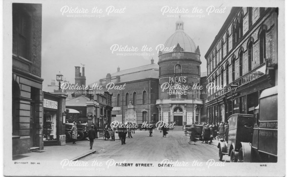 Palais de Danse, Albert Street, Derby, c 1920s