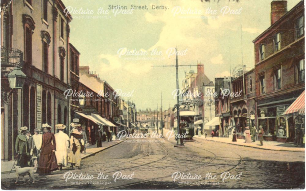 Midland Road, Derby, c 1900s