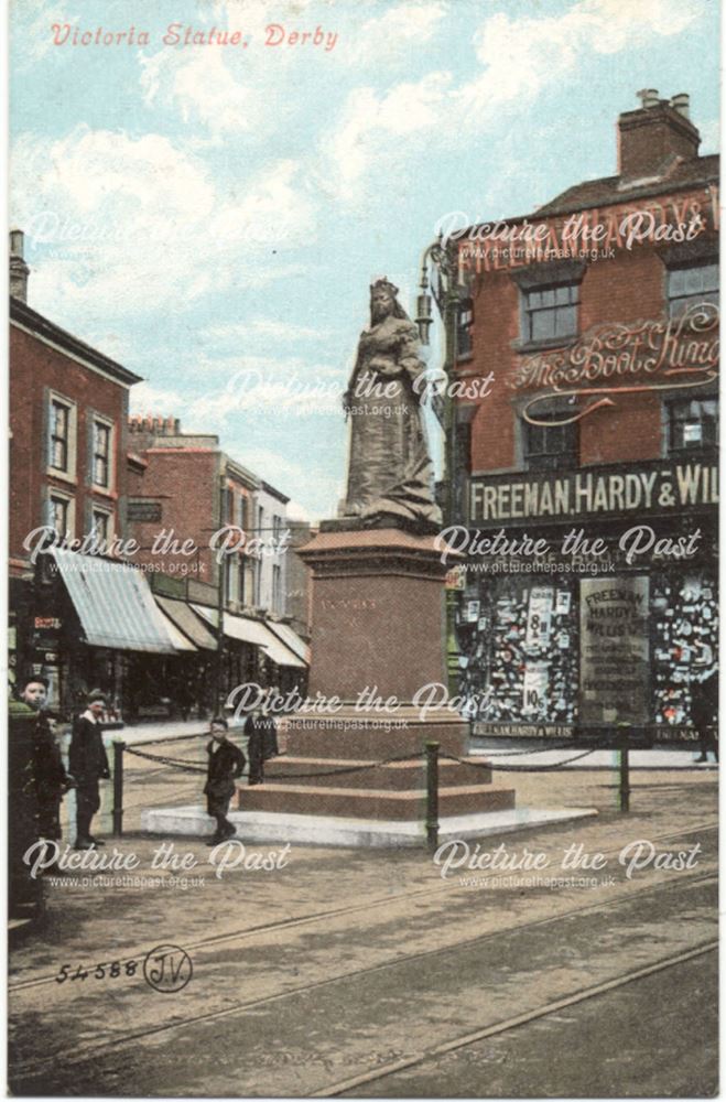 Victoria statue, Derby