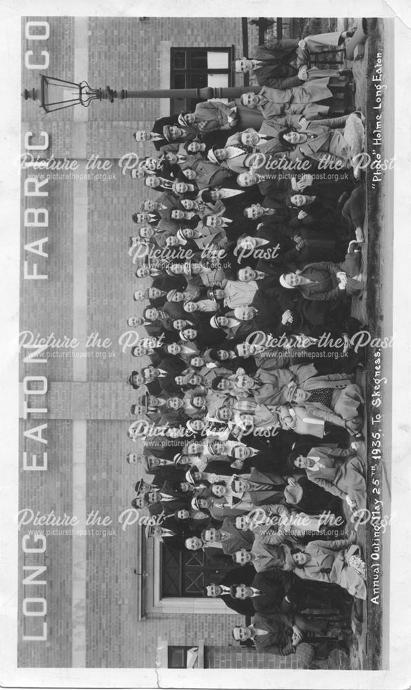 Long Eaton Fabric Co Annual Outing to Skegness, Long Eaton, 1935