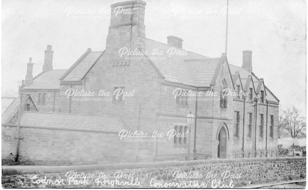 Codnor Park and Ironville Conservative Club, Codnor, c 1905 ?