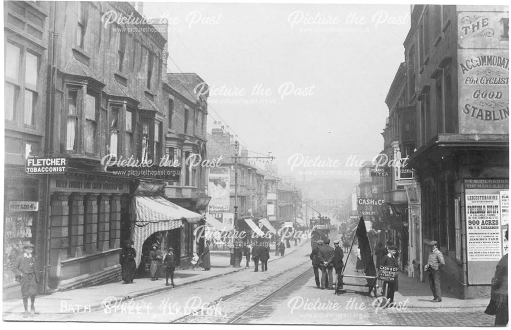 Bath Street, Ilkeston, c 1910