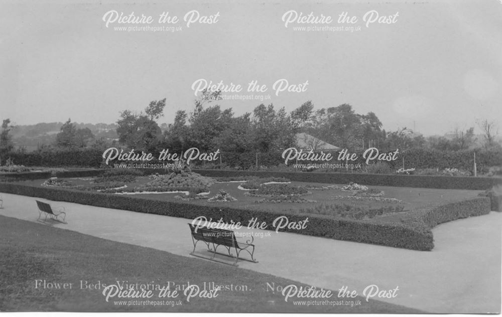 Flower beds Victoria Park, Ilkeston