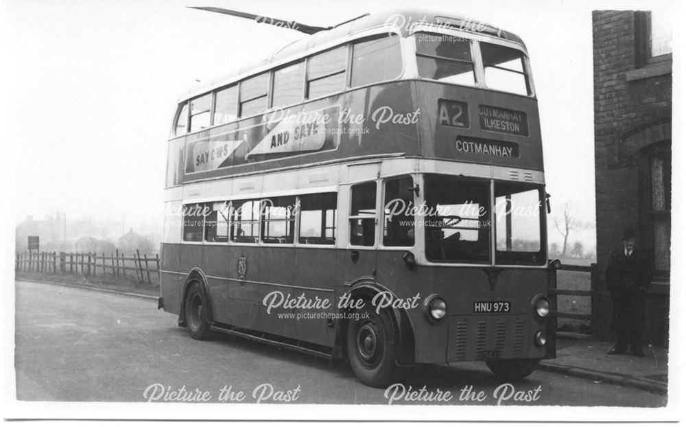 Double decker bus A2 Cotmanhay