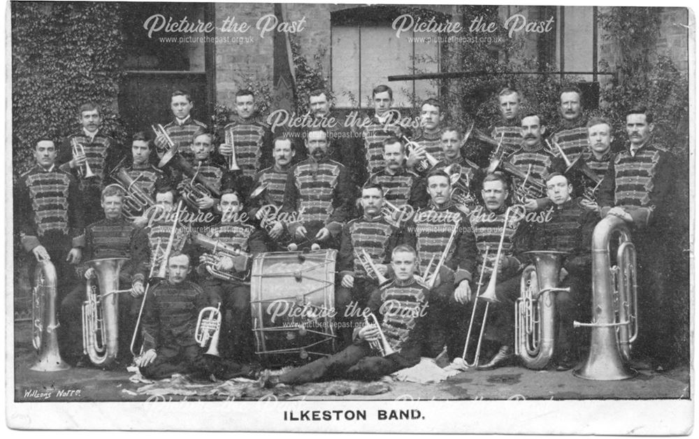 Ilkeston Salvation Army Band, c 1910s ?