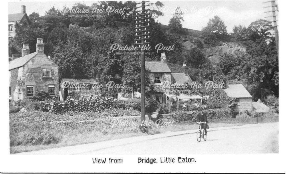 View from bridge Little Eaton
