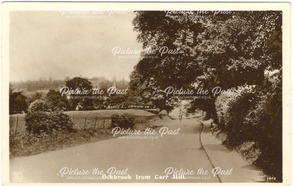 Ockbrook from Carr Vale