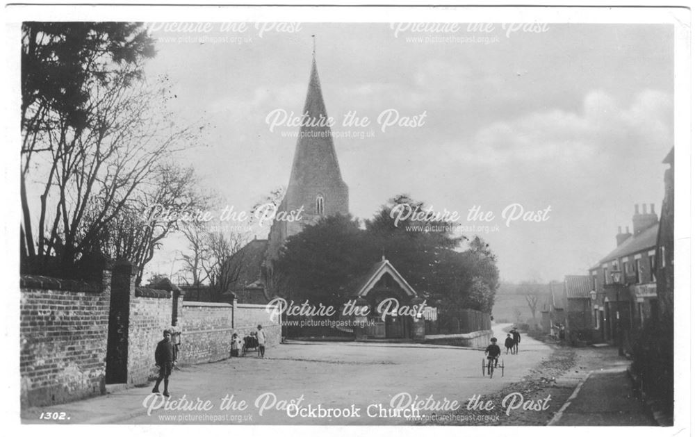 All Saints Church, Church Street, Ockbrook, c 1900s