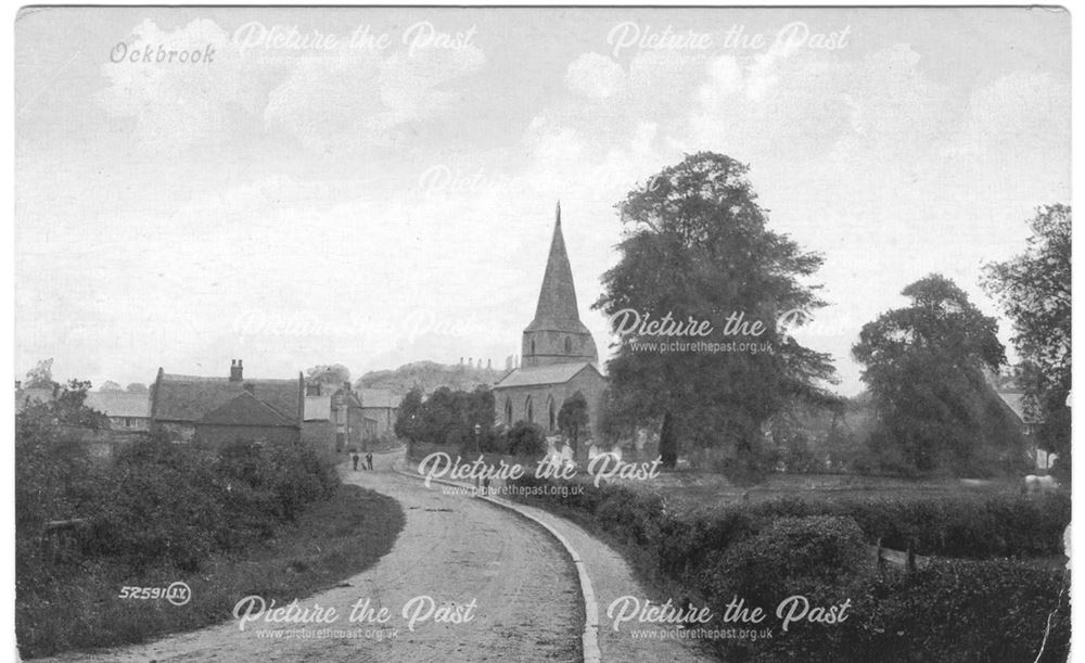 Church Street, Ockbrook, c 1900s