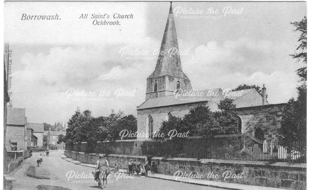 All Saints Church, Church Street, Ockbrook, c 1900s-10s