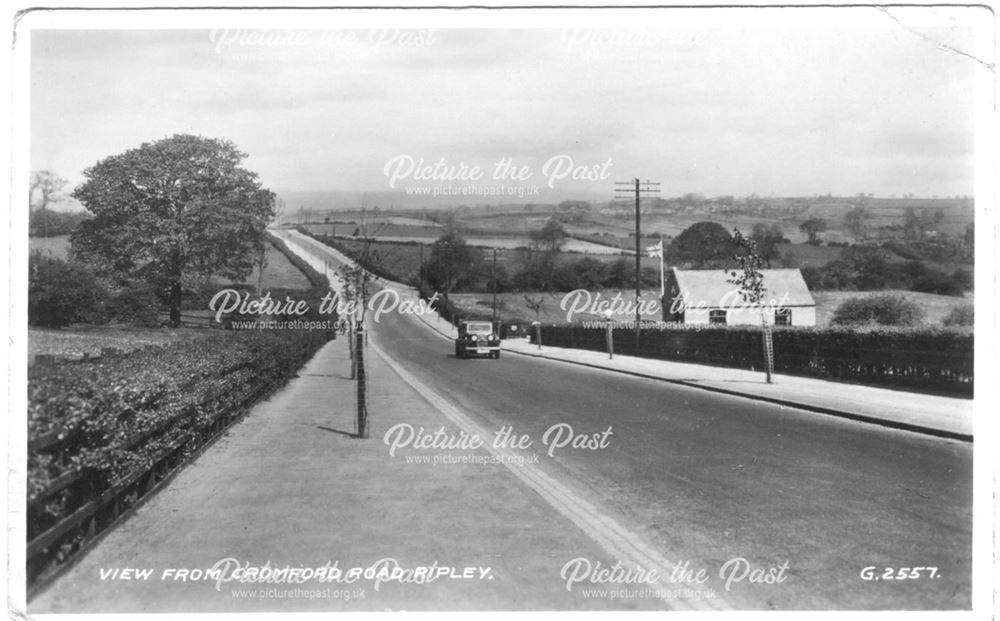 View from Cromford Road, Ripley