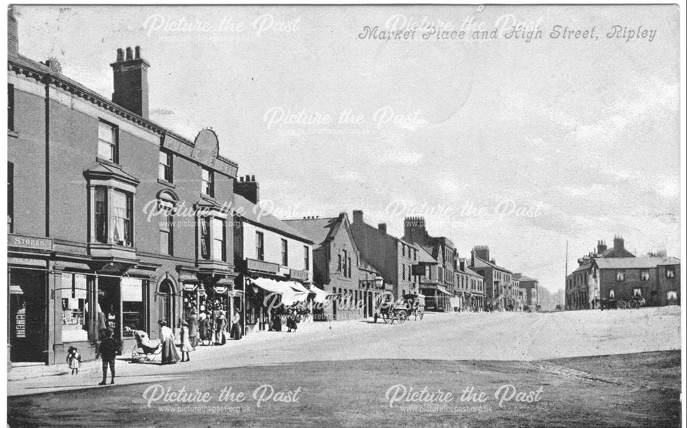 Market Place and High Street, Ripley