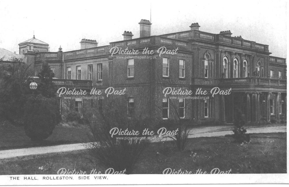 Rolleston Hall, Rolleston-on-Dove, c 1910s