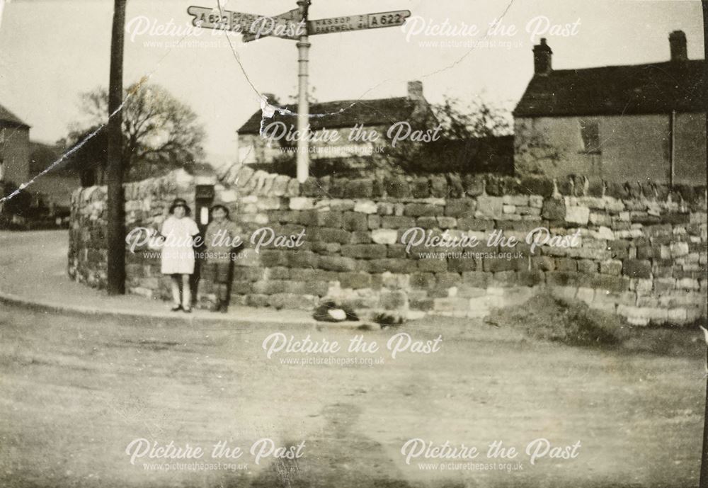 Stanley Gregory and Amy ? At Calver Sough Junction