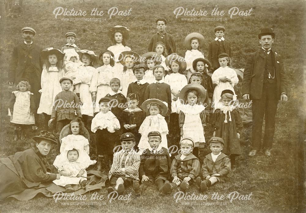 Wensley Methodist Sunday School Group, c 1908-1910?