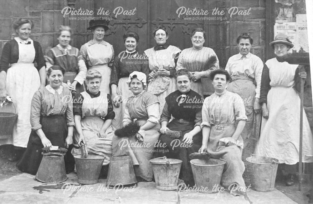 The cleaners at St John the Baptist Church