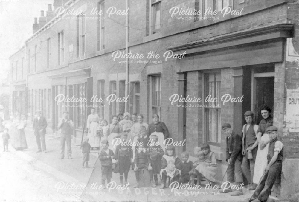 Badger Row, Chesterfield Road, Dronfield, 1905