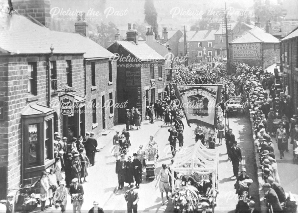 Dronfield Sunday School, Whit Sunday Parade